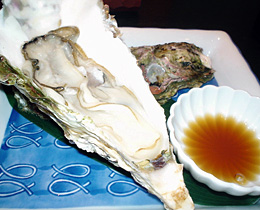 殻牡蠣酢
