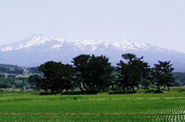 鳥海山と九十九島