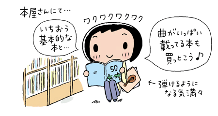 本屋さんにて
